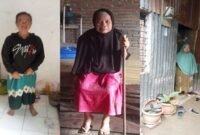 Foto kolase : Warga miskin Desa Tamannyeleng yang luput dari bantuan BLT, tinggal di rumah tak layak huni.