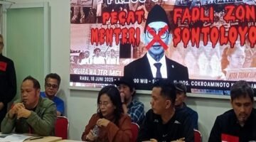 Aktivis 98 mendesak Fadli Zon dipecat (Ist)