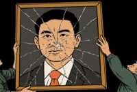 Ilustrasi pemakzulan Gibran