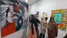 Pemeran REP #6 menampilkan 63 judul karya berupa lukisan, mix media, patung, kolase, digital art, video mapping, dan lain-lain.