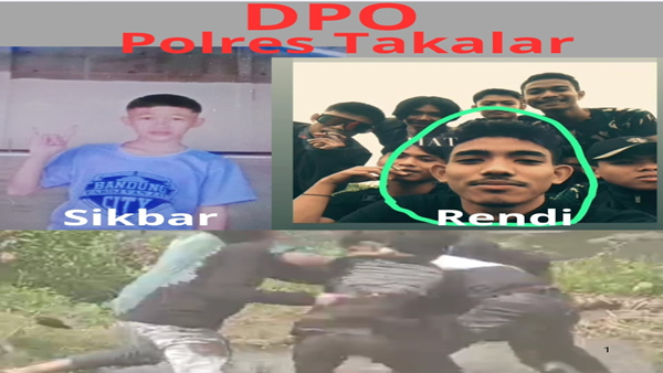 Wajah dua pelaku yang masih DPO 