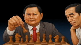 Foto ilustrasi – Bidak catur politik Prabowo tata ulang jejak dan warisan Jokowi