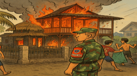 Ilustrasi-Empat Rumah Panggung di Bima Ludes Terbakar, Diduga Akibat Kebocoran Gas