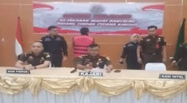 Kajari Bantaeng saat Pres Liris