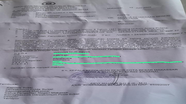 Laporan polisi