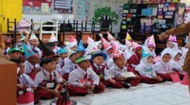 Suasana MPLS Ramah di SDN Borong Makassar