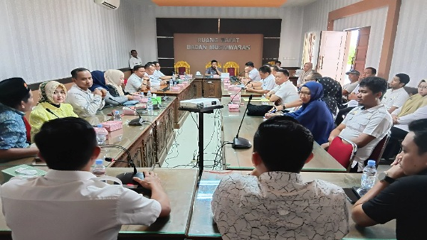 Rapat Dengar Pendapat (RDP) yang digelar di ruang Badan Musyawarah DPRD Takalar