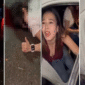 Foto Kolase : 4 Ladies kecelakaan tunggal di BY-pass Jalan Laode Hadi, Kota Kendari. (Tangkapan layar video)