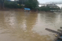 Air Sungai Sekadau yang Keruh akibat tambang