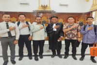 Tim Penasehat Hukum Usai sidang di Pengdilan Negeri Medan.