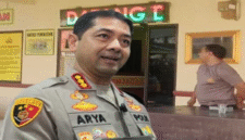 Foto Kolase – Kapolretabes Makassar Kombes Pol Arya Perdana dan Oknum Polisi Polsek Manggala