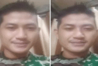 Tampang passobis bernama Prasetyo Prastama Putra yang mengaku anggota Kodim 1424 Sinjai dan sempat mengancam warga Maros.