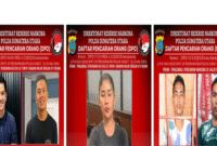 Daftar pencarian Orang (DPO) Polda Sumut