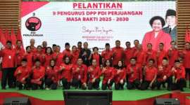 Pelantikan pengurus lengkap PDIP di DPP PDIP, Jakarta Pusat, Kamis, 14 Agustus 2025. (Foto: Dokumentasi PDIP)