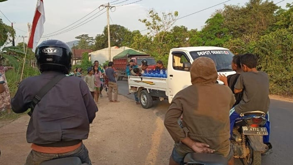 Pada saat terjadi kecelakaan di Moncong Loe