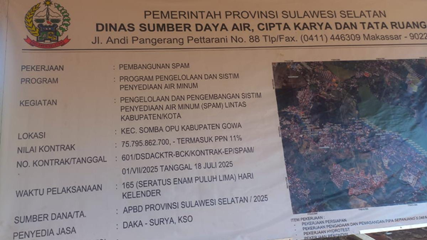 Papan Informasi Pekerjaan SPAM