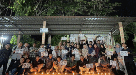 mahasiswa Fakultas Peternakan UHO kembali menggelar peringatan sederhana namun penuh makna