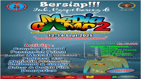 Ragam Aktivitas Seru Warnai Media Camp 2 OborBangsa 2025