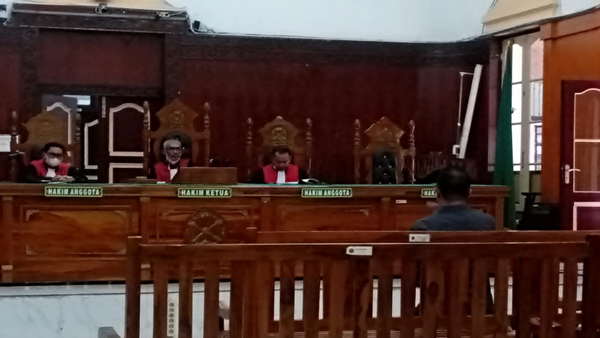 Sidang lanjutan kasus dugaan korupsi alokasi dana desa (ADD) Kota Padangsidimpuan