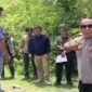 Kapolsek Mallusetasi Saat di Lokasi tambang 