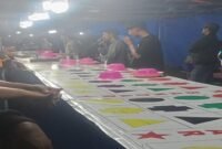 Permainan Ketangkasan di Pasar Malam Tana lili