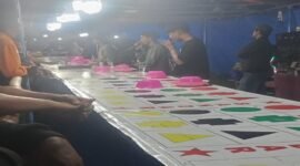 Permainan Ketangkasan di Pasar Malam Tana lili