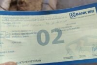 Bukti Setoran Tunai Untuk Kopsis SMP 30 Makassar