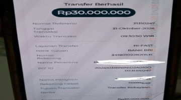 Bukti Trasferan melalui Sekolah