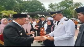 Saat Pelantikan Camat Mangarabombang