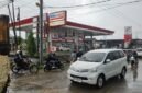 Spbu Yang berada di Depan Kantor Desa Moncong Loe