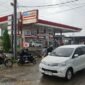 Spbu Yang berada di Depan Kantor Desa Moncong Loe