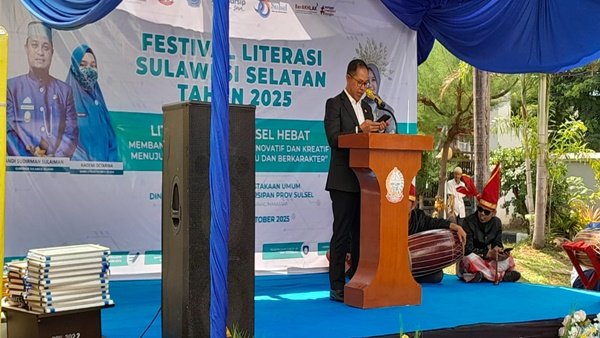 Sulsel Gaungkan Literasi Lewat Festival 2025, Dorong Generasi Cerdas dan Berkarakter