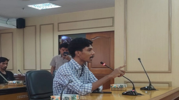 Ketua Komite Pusat Gerakan Revolusi Demokratik (KP-GRD), Jimi Saputra