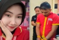 Foto Kolase – Korban, Dina Oktaviani, Kasir Alfamart dan Pelaku, Heryanto, Kepala Toko Alfamart