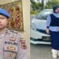 Foto kolase – Oknum Polisi dan Dosen EY