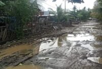 Jalan poros desa Punaga, Kabupaten Takalar