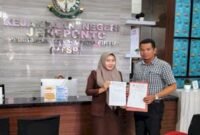 Ketua LPK Hasan Anwar, Saat di Kejaksaan Negeri Jeneponto