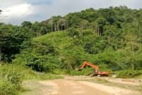 Galian C ilegal di Kecamatan Meluhu, Kabupaten Konawe,