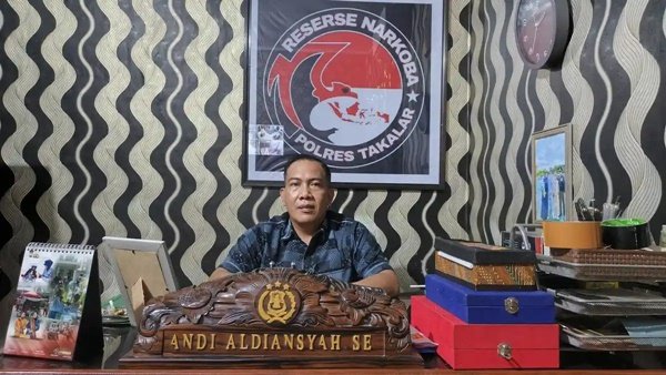 Kasatnarkoba AKP Andi Aldiansyah SE