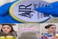 Tangkapan layar video media sosial yang memperlihatkan Owner AJR Beauty, Mira, diduga sedang mempromosikan sekaligus meracik produk handbody AJR Beauty tanpa izin edar BPOM.