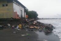 Sebuah rumah warga di Dusun Pandang, Desa Aeng Batu-Batu, Kecamatan Galesong Utara