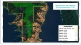 Peta lokasi hutan Lindung 