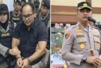Foto Kolase – Kasat Narkoba Polres Bima Kota, AKP M (kiri), dan Kapolres Bima Kota, AKBP Didik Putra Kuncoro (kanan).