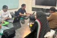 Kedua Tersangka Dugaan Penipuan dan Penggelapan Jalani Pemeriksaan di Ruangan Tipiter polres Gowa