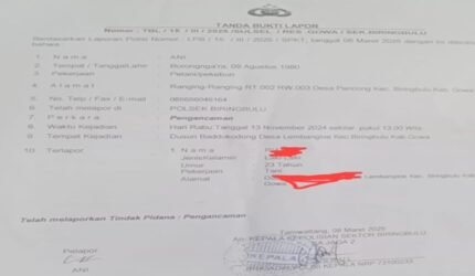 Kasus Pengancaman di Biringbulu Belum Ada Kejelasan