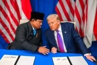 Prabowo Subianto dan Donald Trump (Ist)