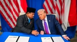 Prabowo Subianto dan Donald Trump (Ist)