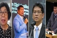 dr. Mintarsih A. Latief Sp.KJ, Hashim Sujono Djojohadikusumo, Purbaya Yudhi Sadewa, dan Presiden Prabowo Subianto (Foto Kolase)