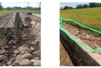 Foto Dokumentasi Pekerjaan Irigasi P3A-TGAI di Takalar