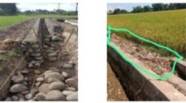 Foto Dokumentasi Pekerjaan Irigasi P3A-TGAI di Takalar